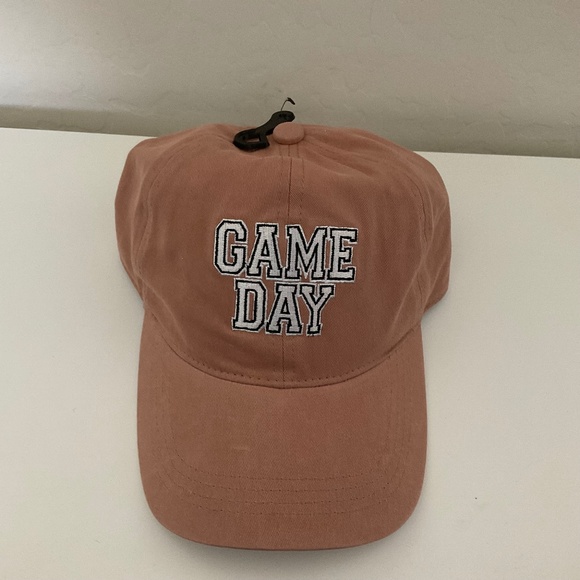 David and Young Accessories - David and Young‎ “Game Day” Mauve Adjustable Fit Cotton Hat